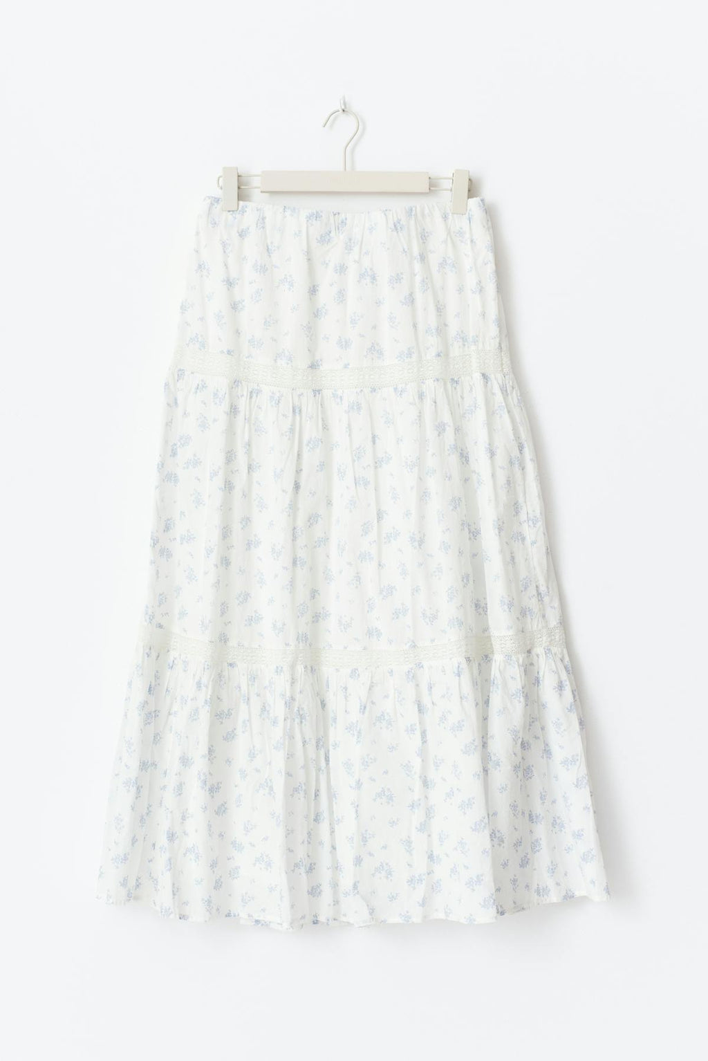 Lace maxi skirt