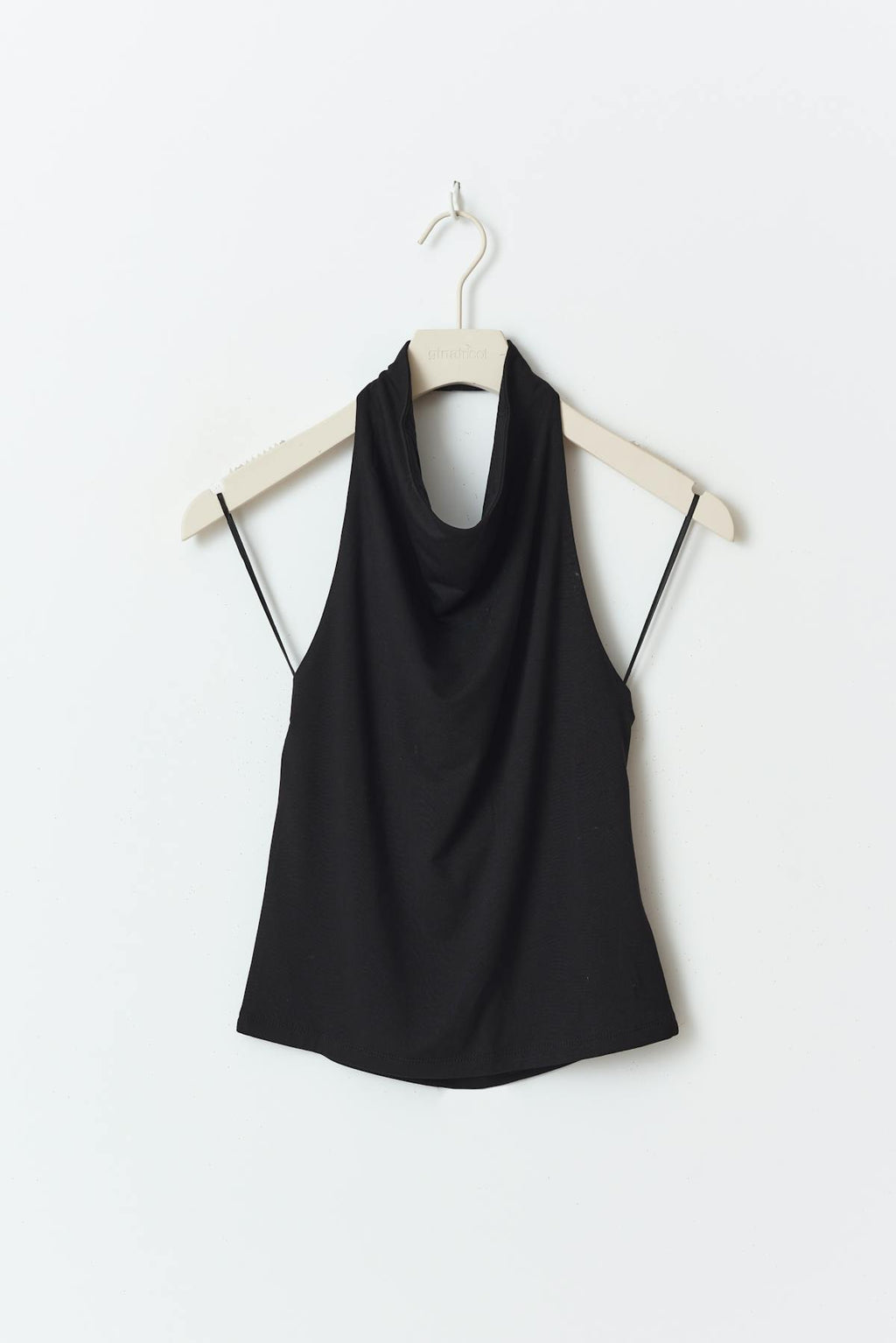 Soft touch halterneck top