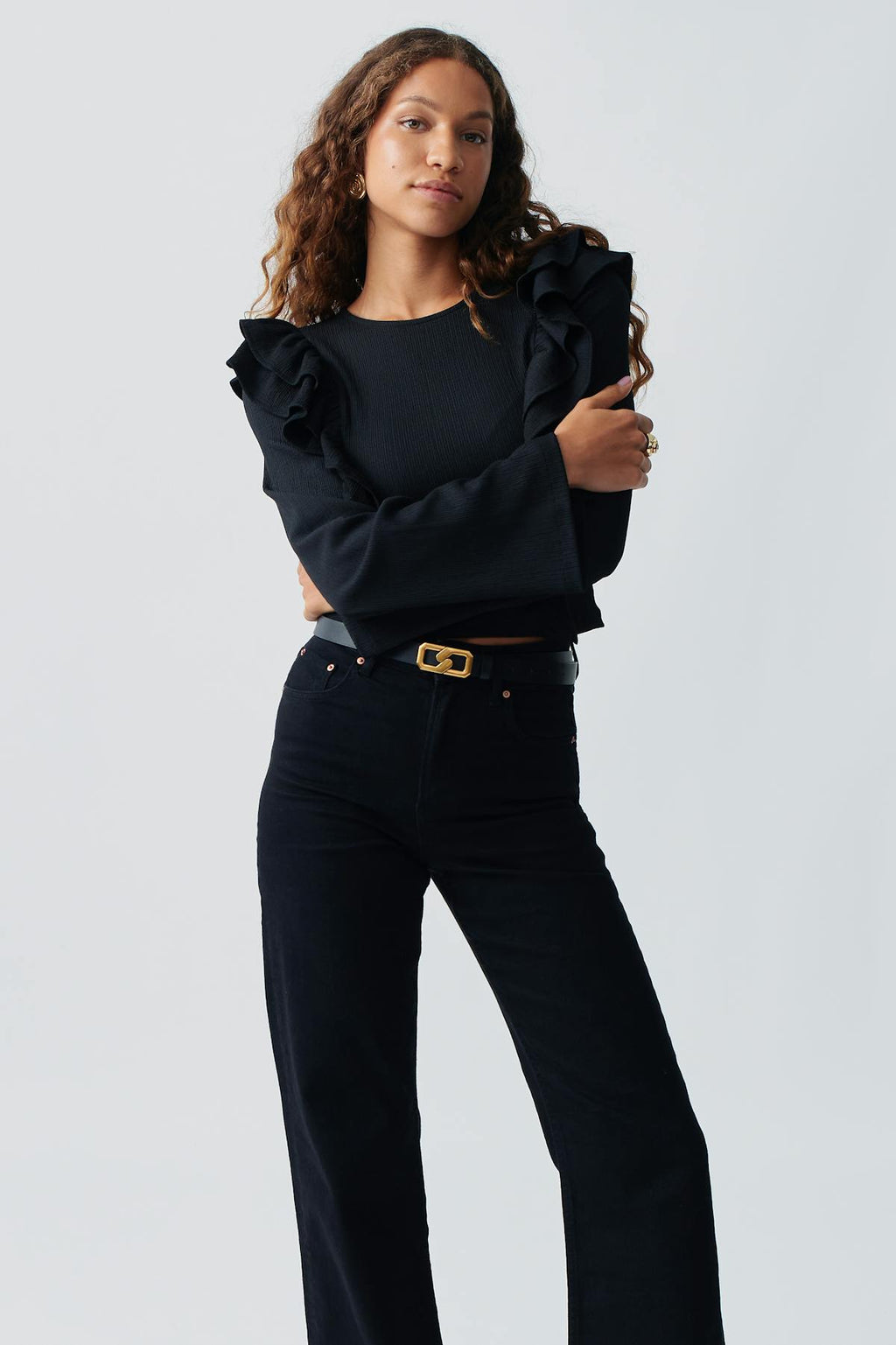 Ruffle top