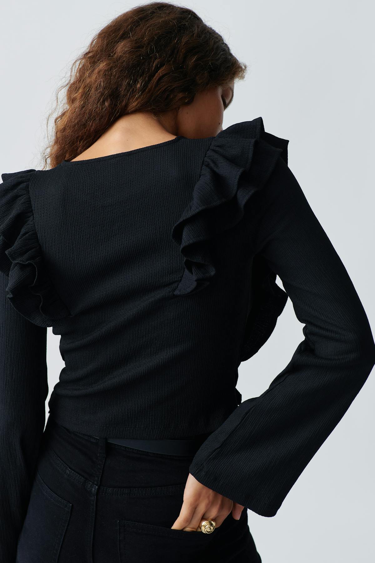 Ruffle top