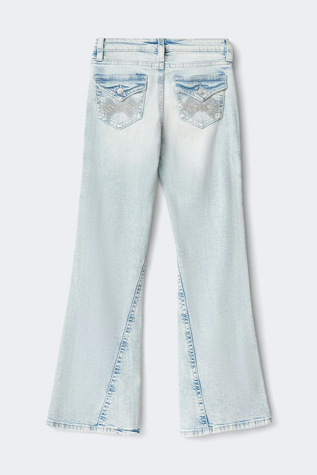 Iconic twisted jeans
