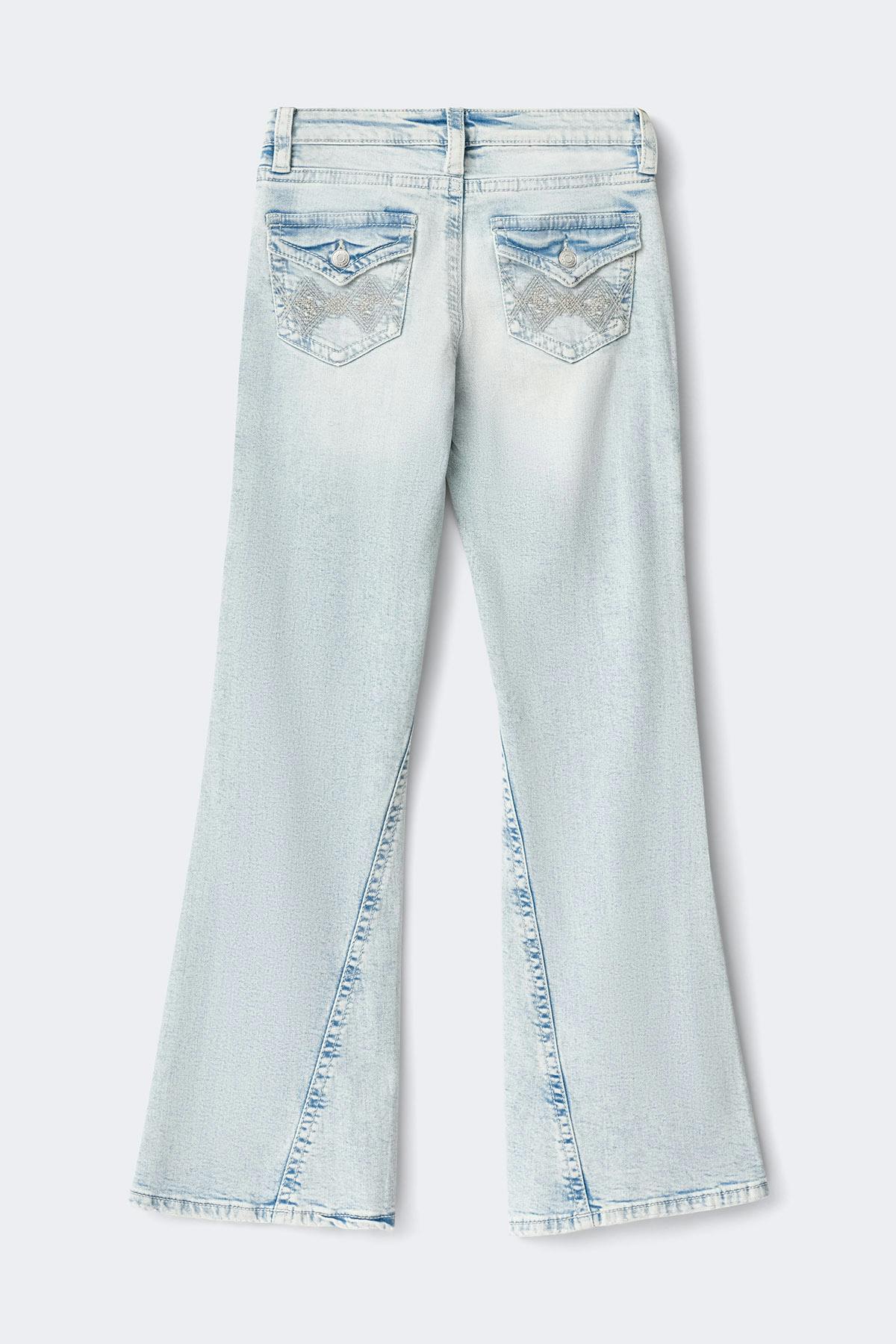 Iconic twisted jeans