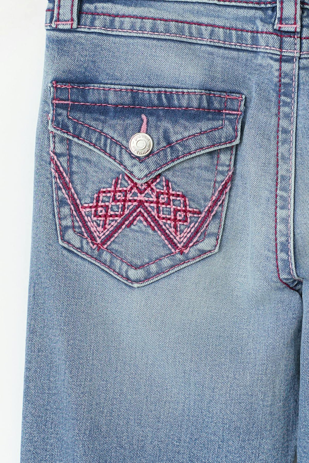 Iconic twisted jeans