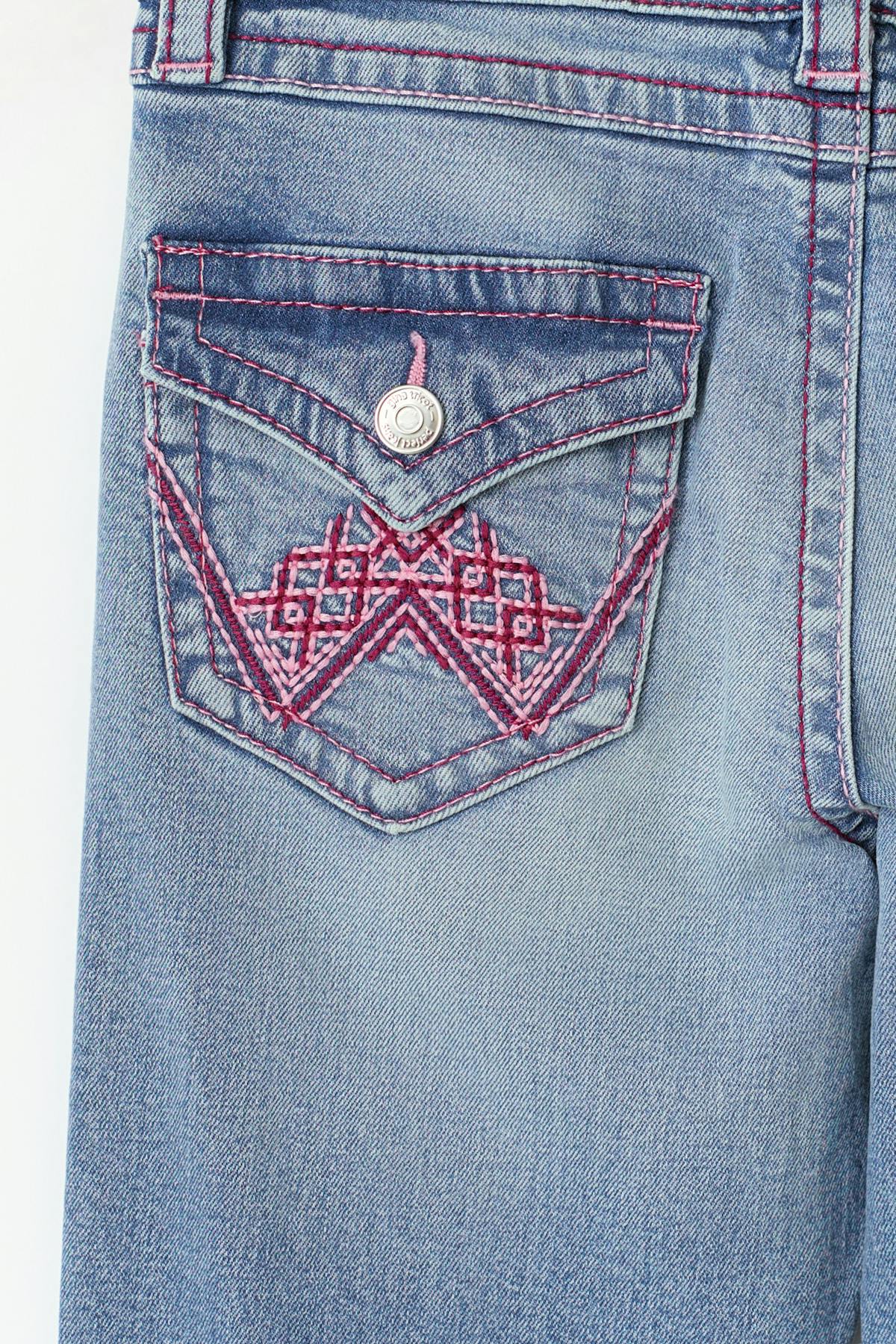 Iconic twisted jeans