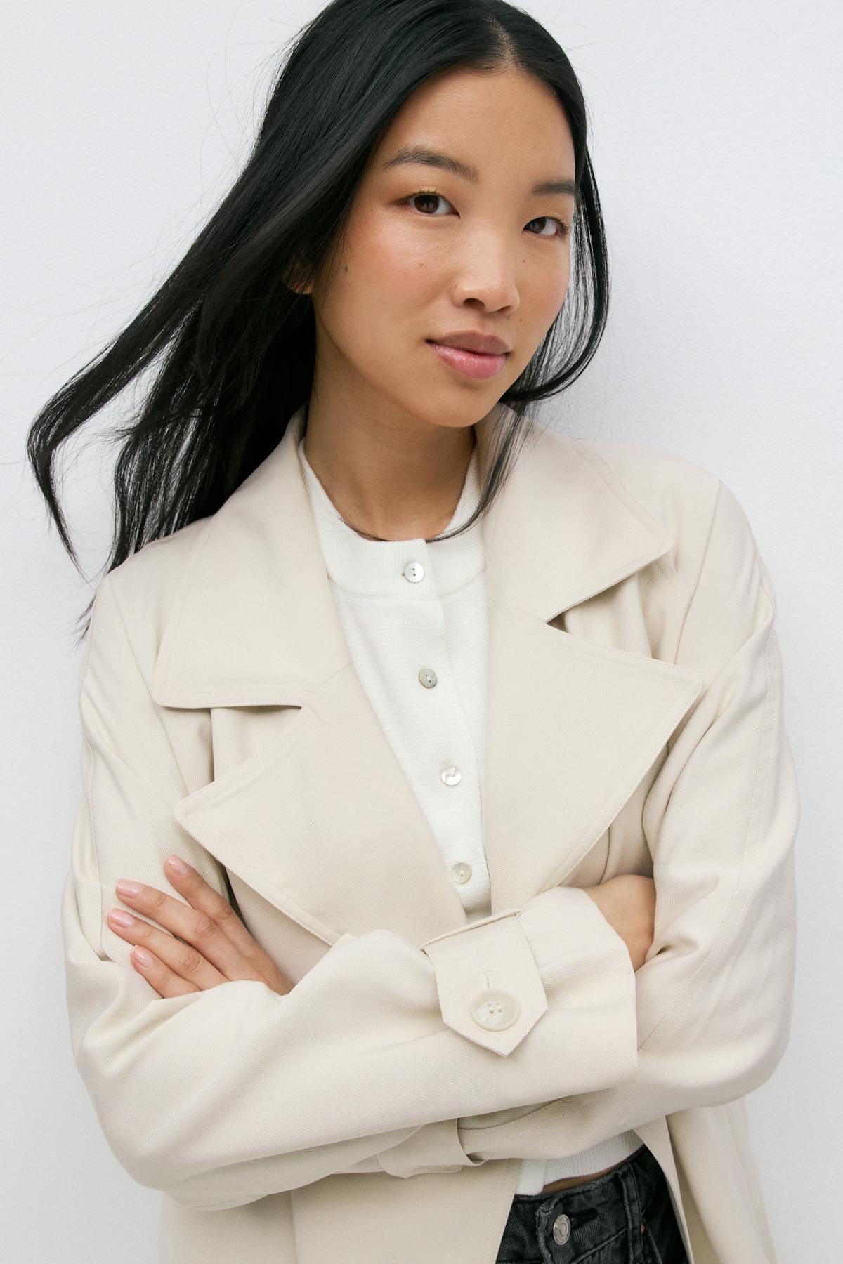 Long trench coat