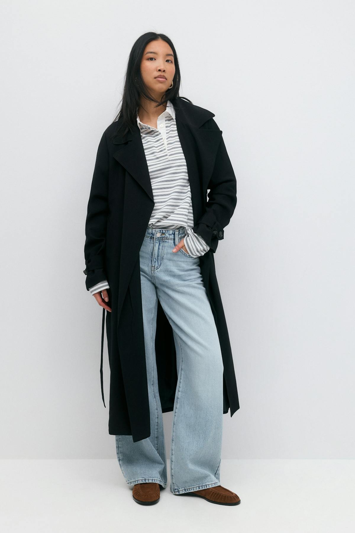 Long trench coat