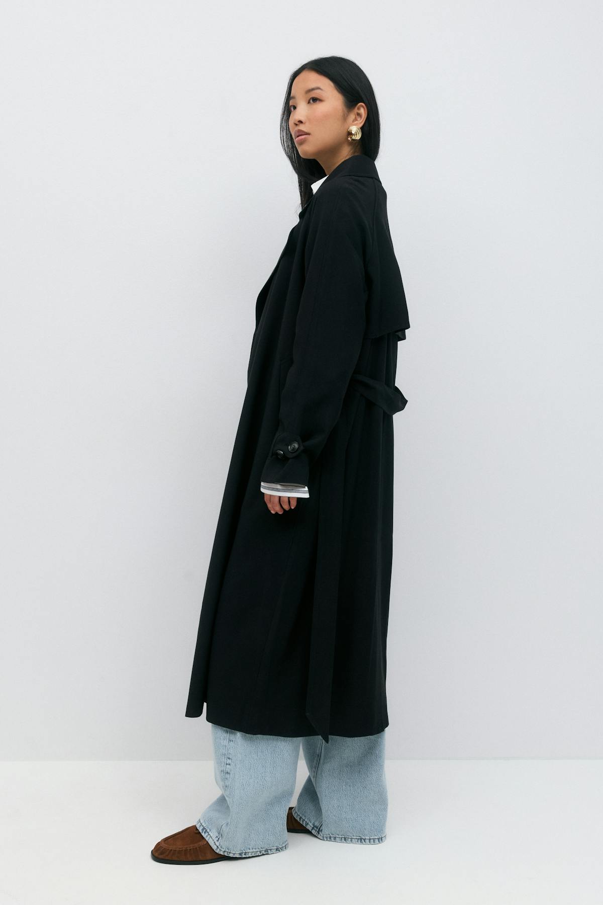Long trench coat