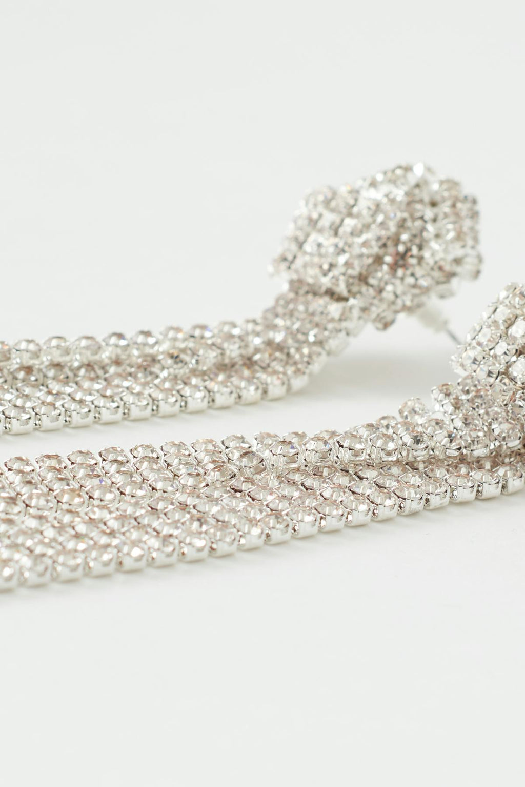 Rhinestone earrings