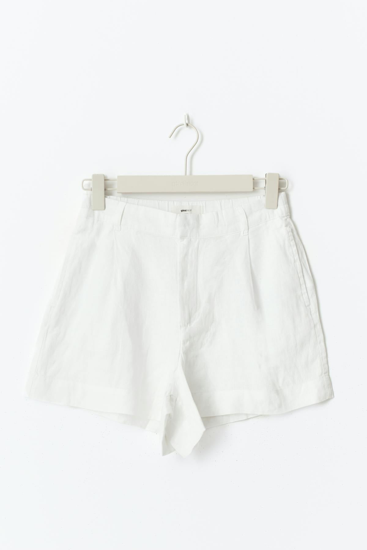 Linen shorts