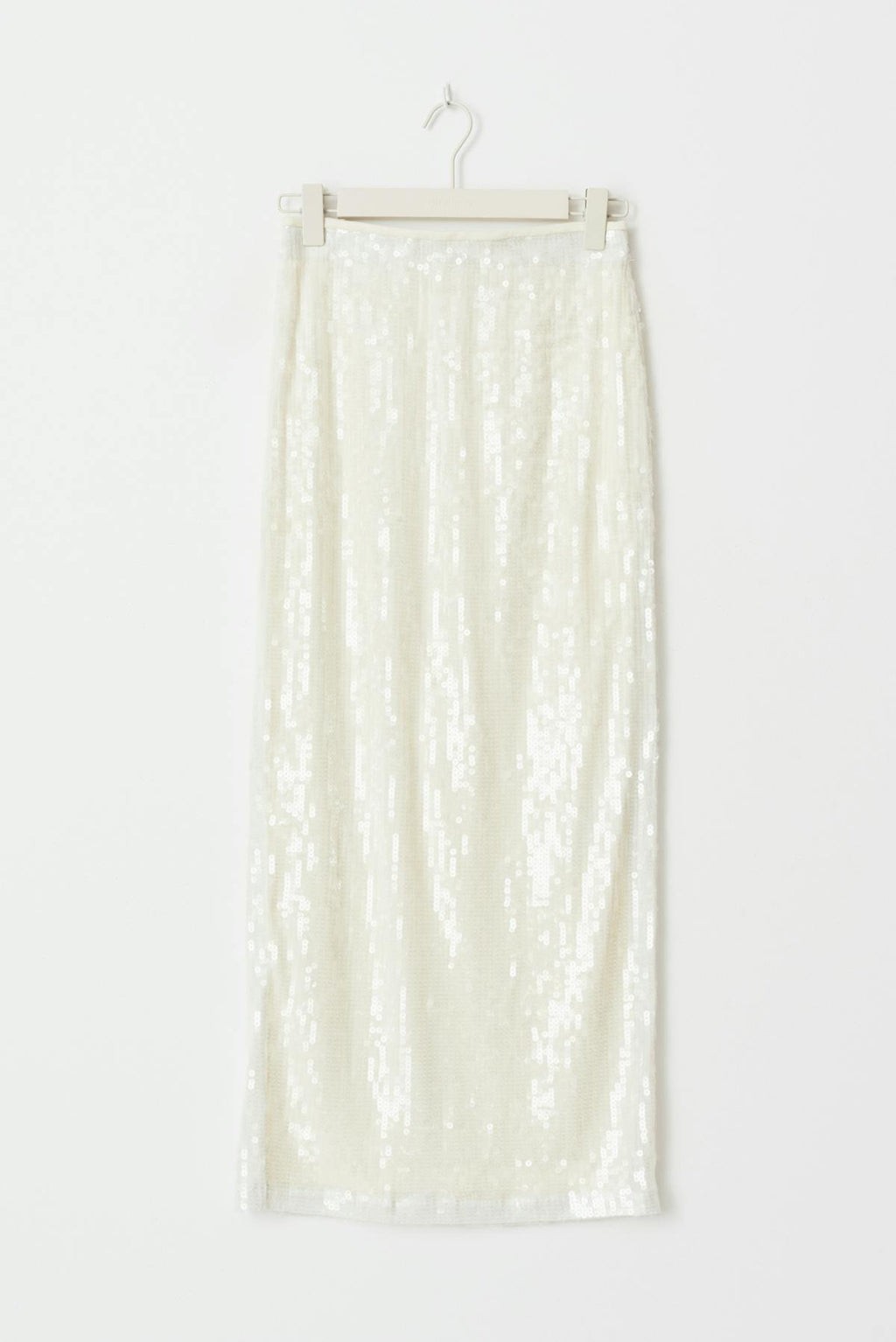 Sequin maxi skirt