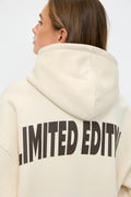 Oversized print hoodie