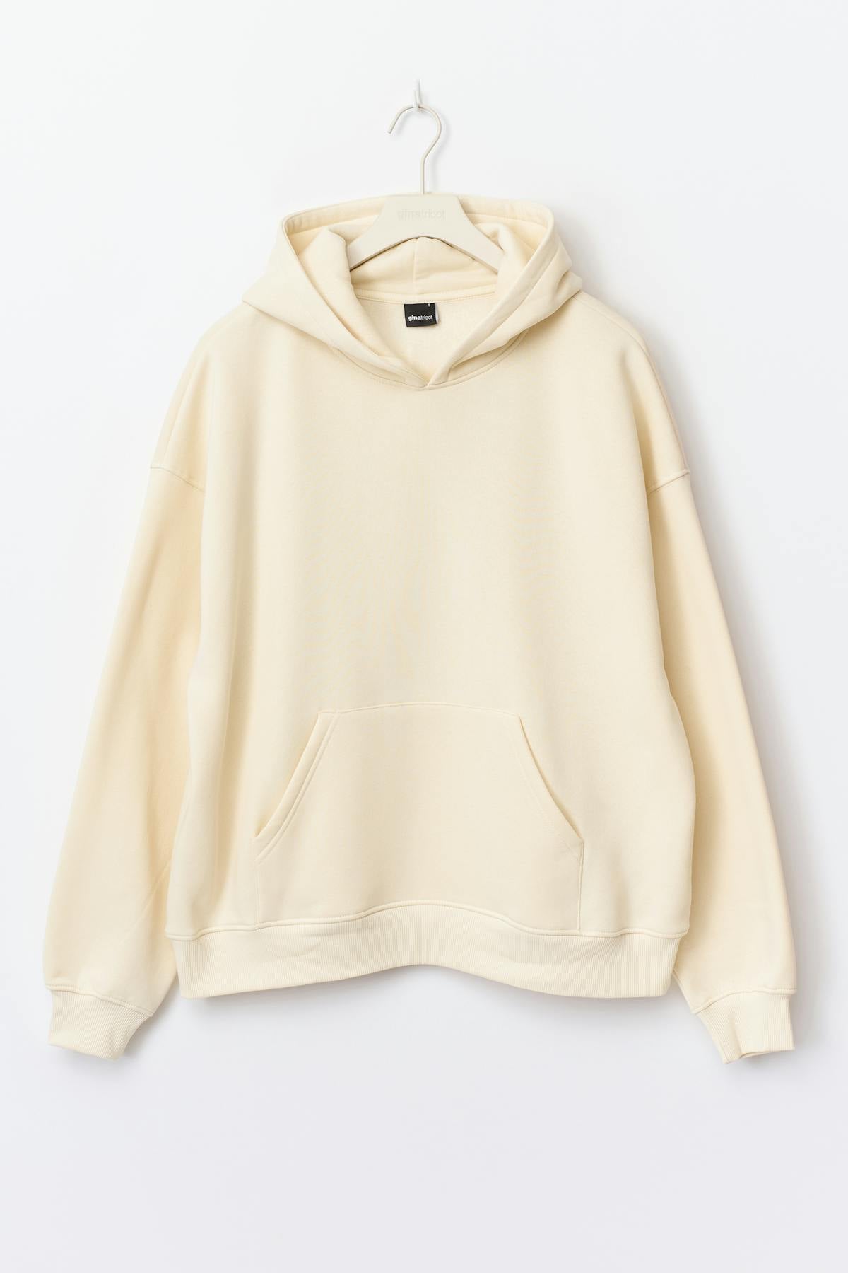 Oversized print hoodie