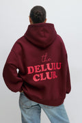 Oversized print hoodie