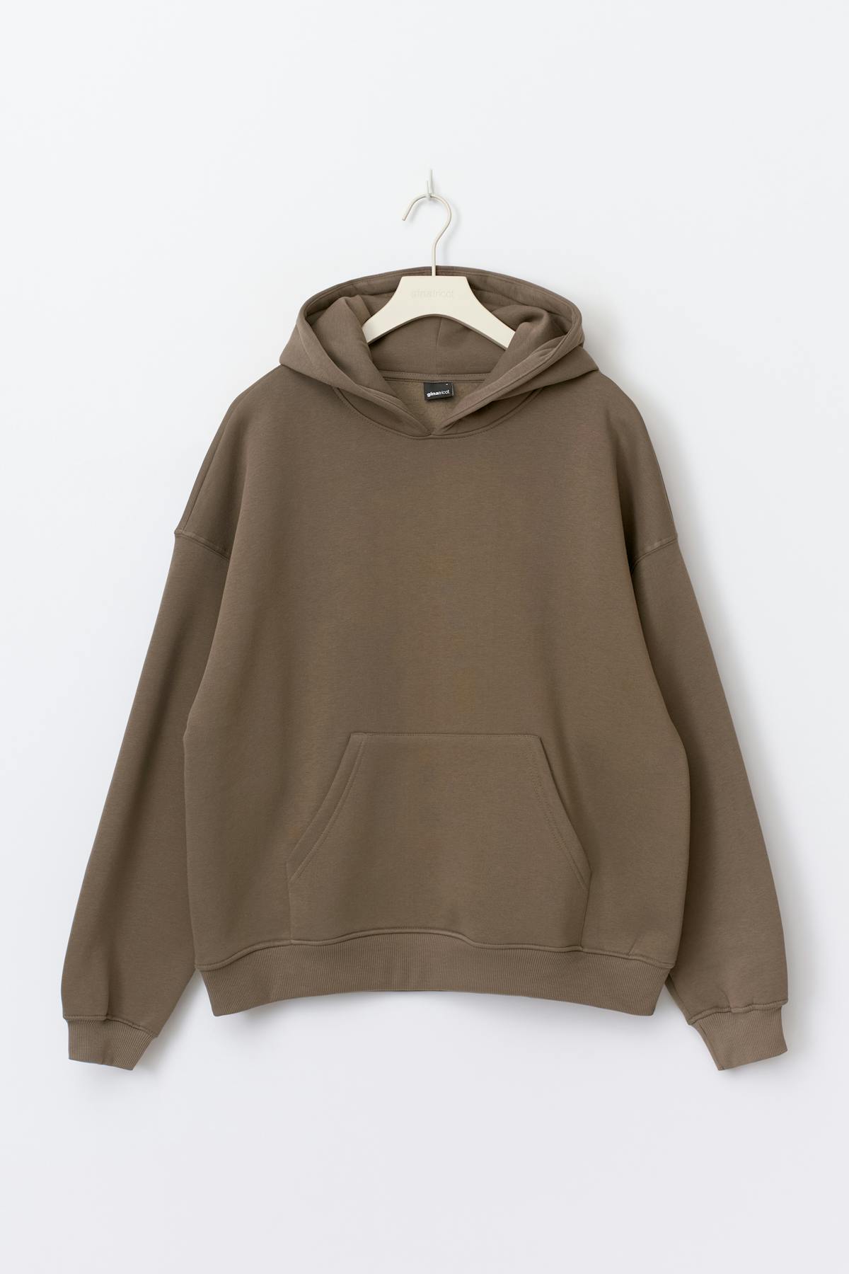 Oversized print hoodie