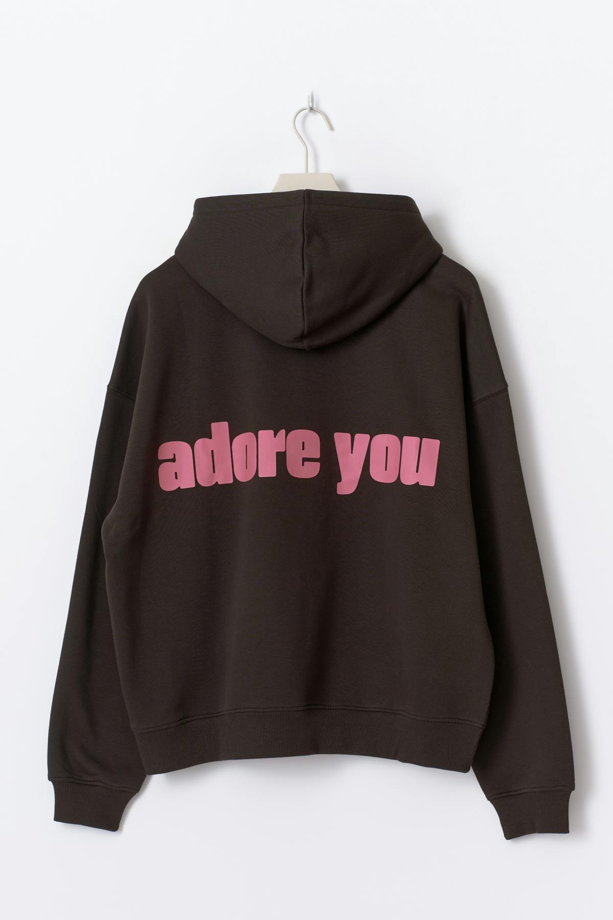 Oversized print hoodie