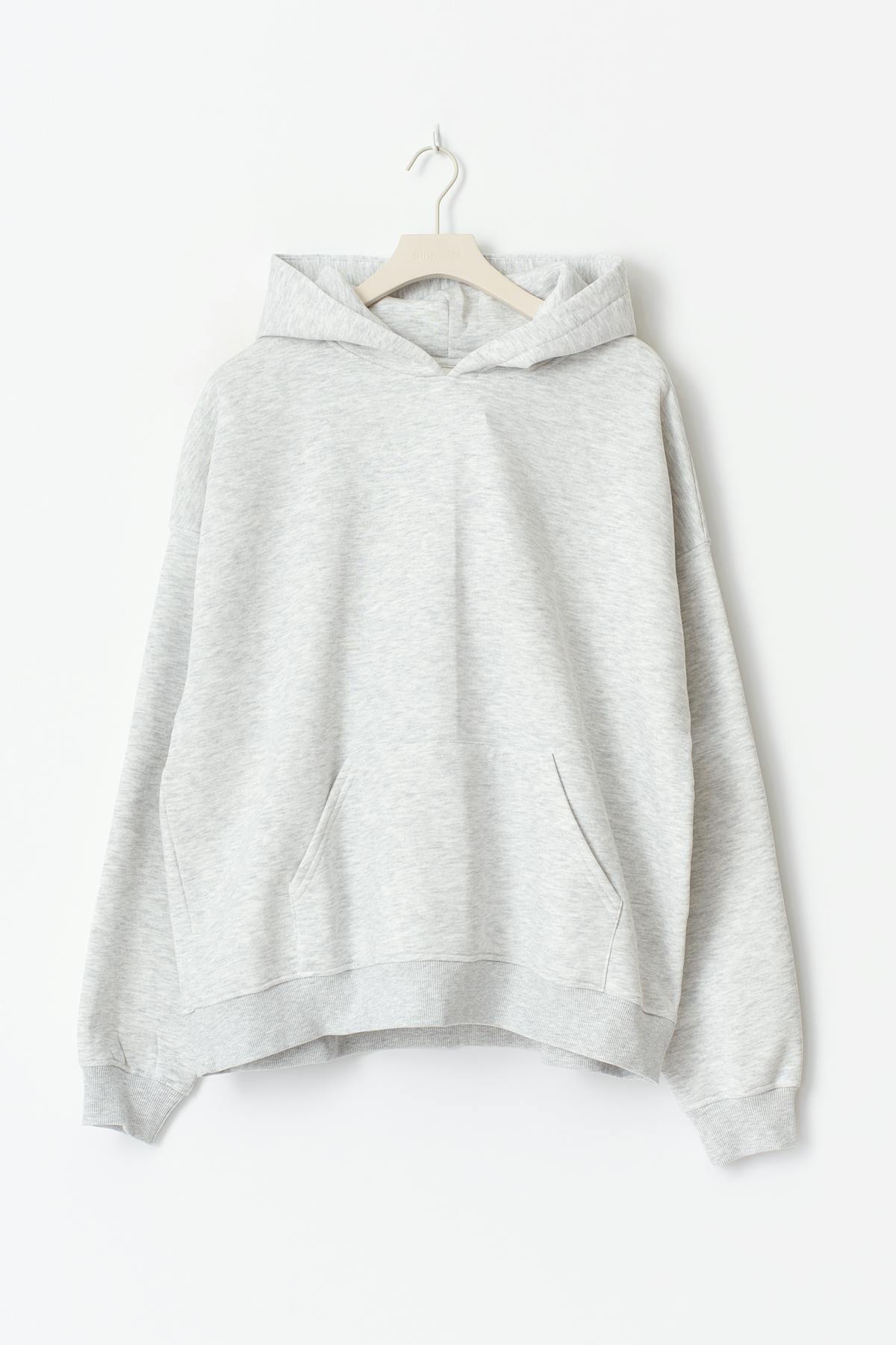 Oversized print hoodie