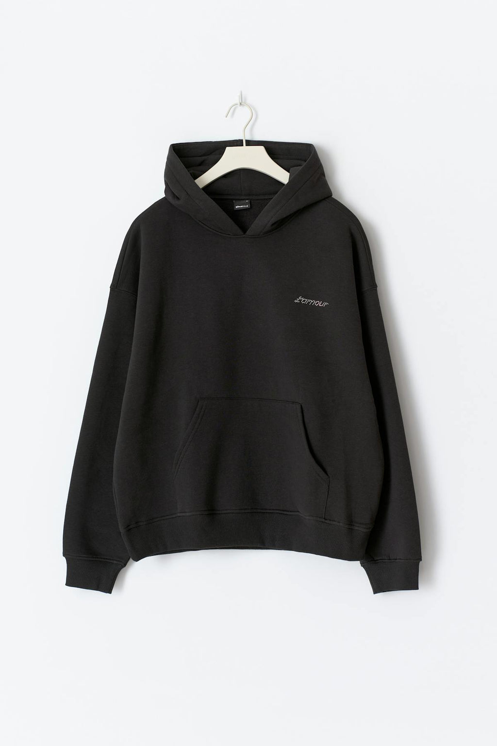 Oversized print hoodie