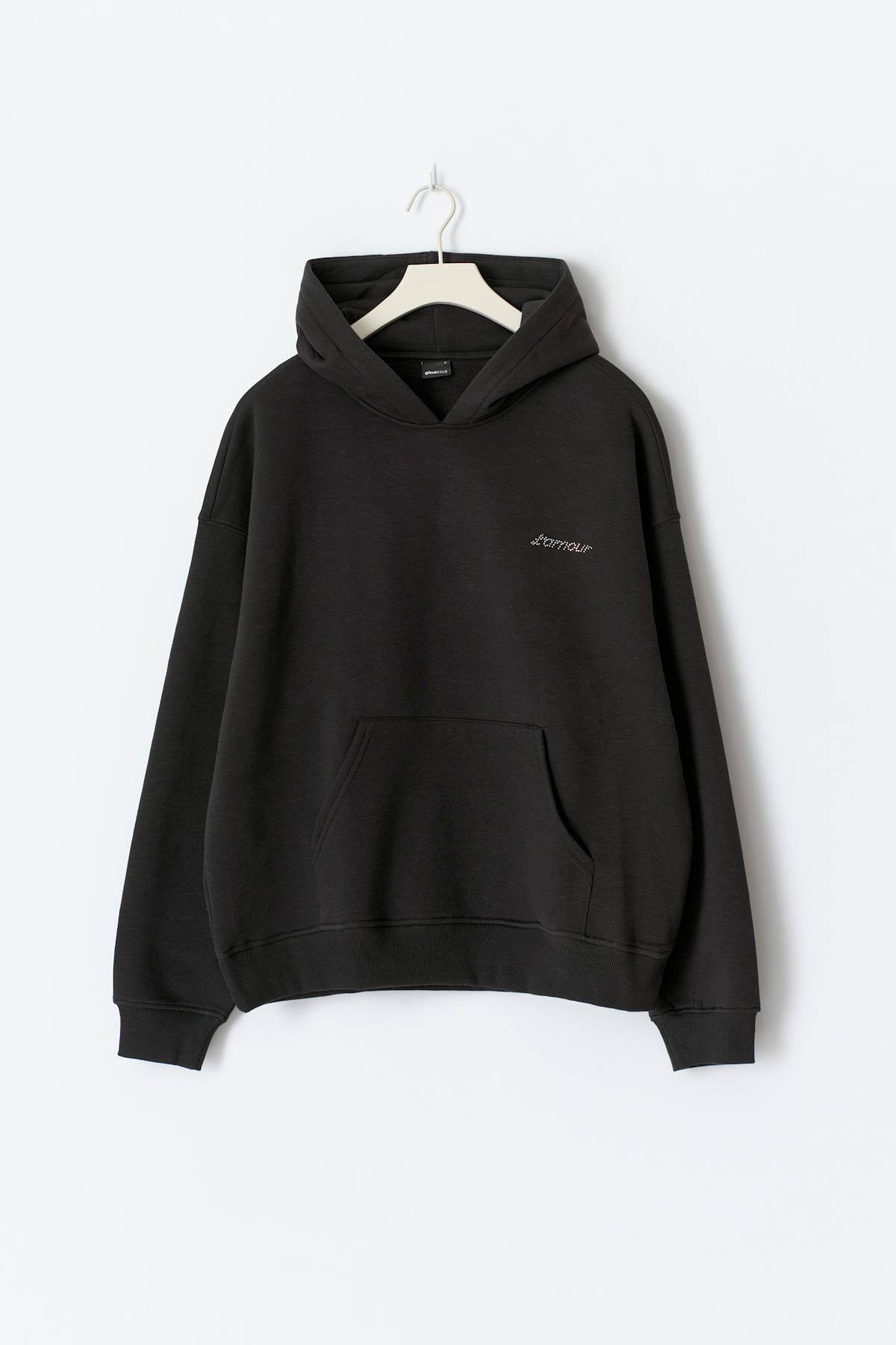 Oversized print hoodie