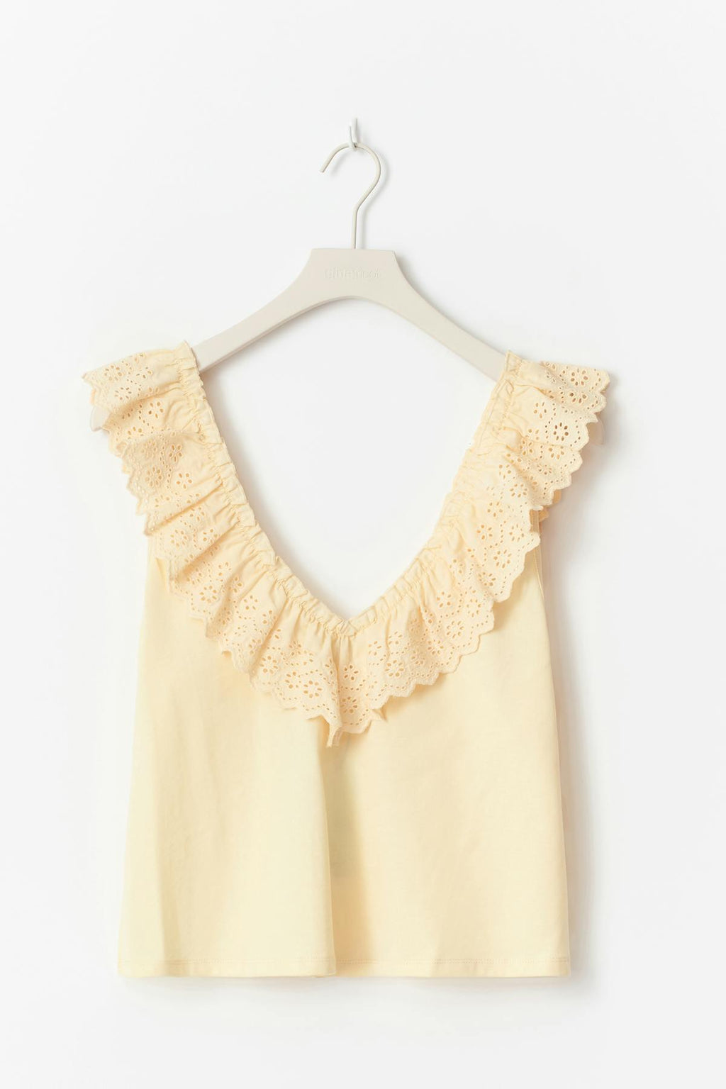 Broderie anglaise singlet