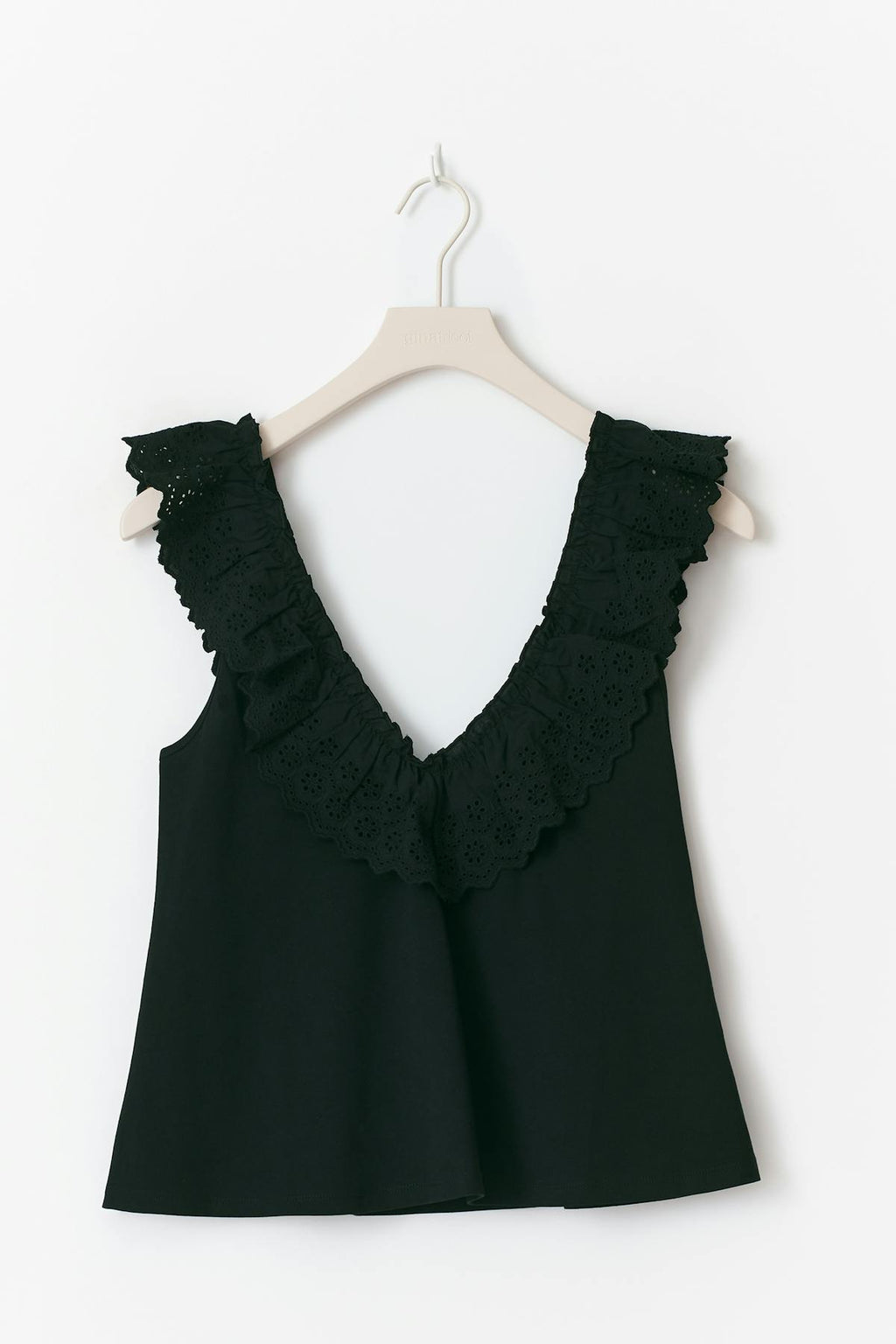 Broderie anglaise singlet