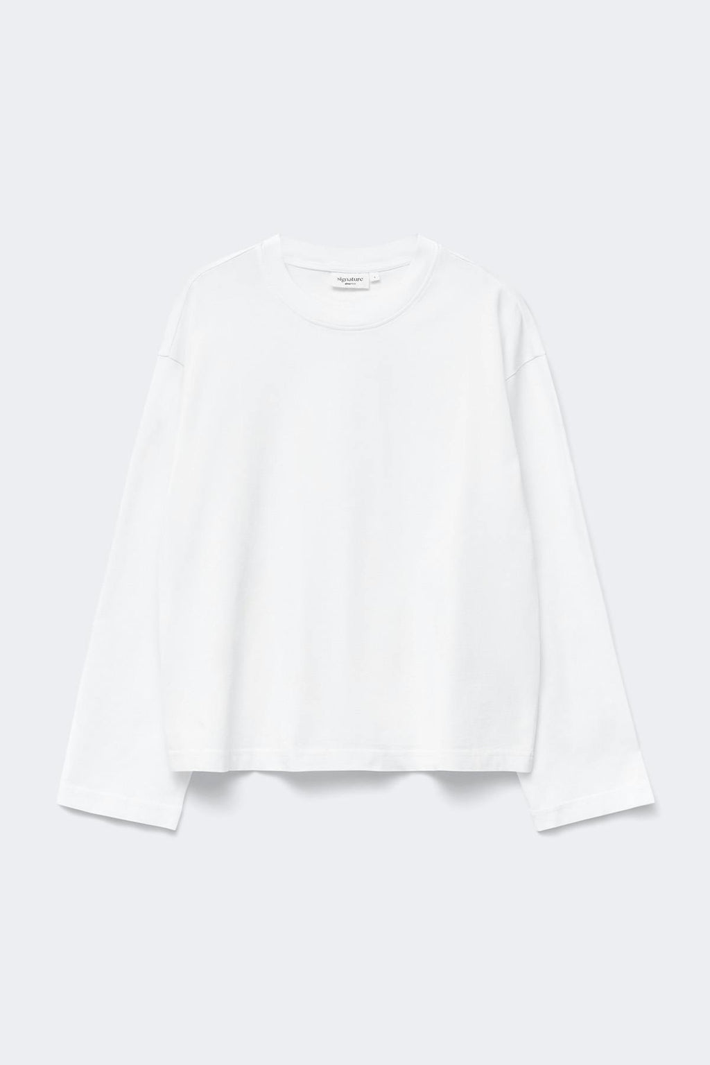 Loose fit long sleeve tee