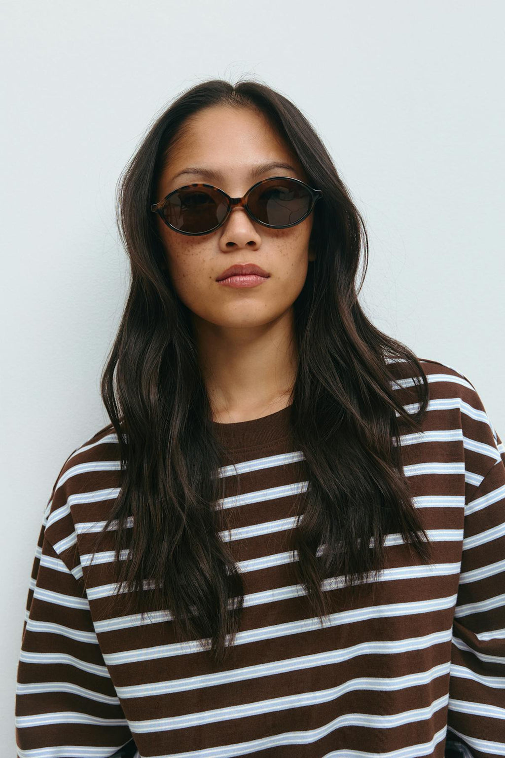 Loose fit long sleeve tee