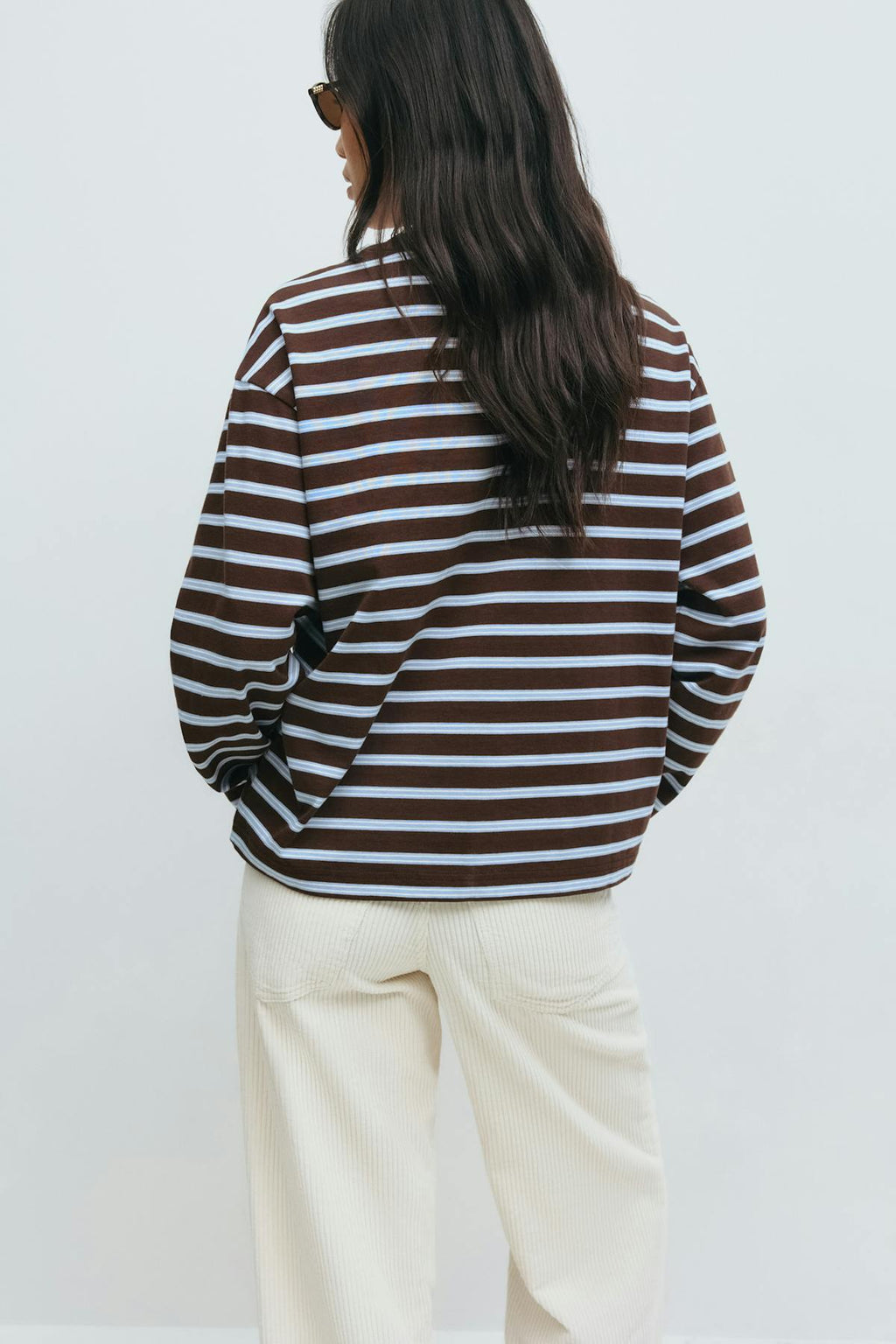 Loose fit long sleeve tee
