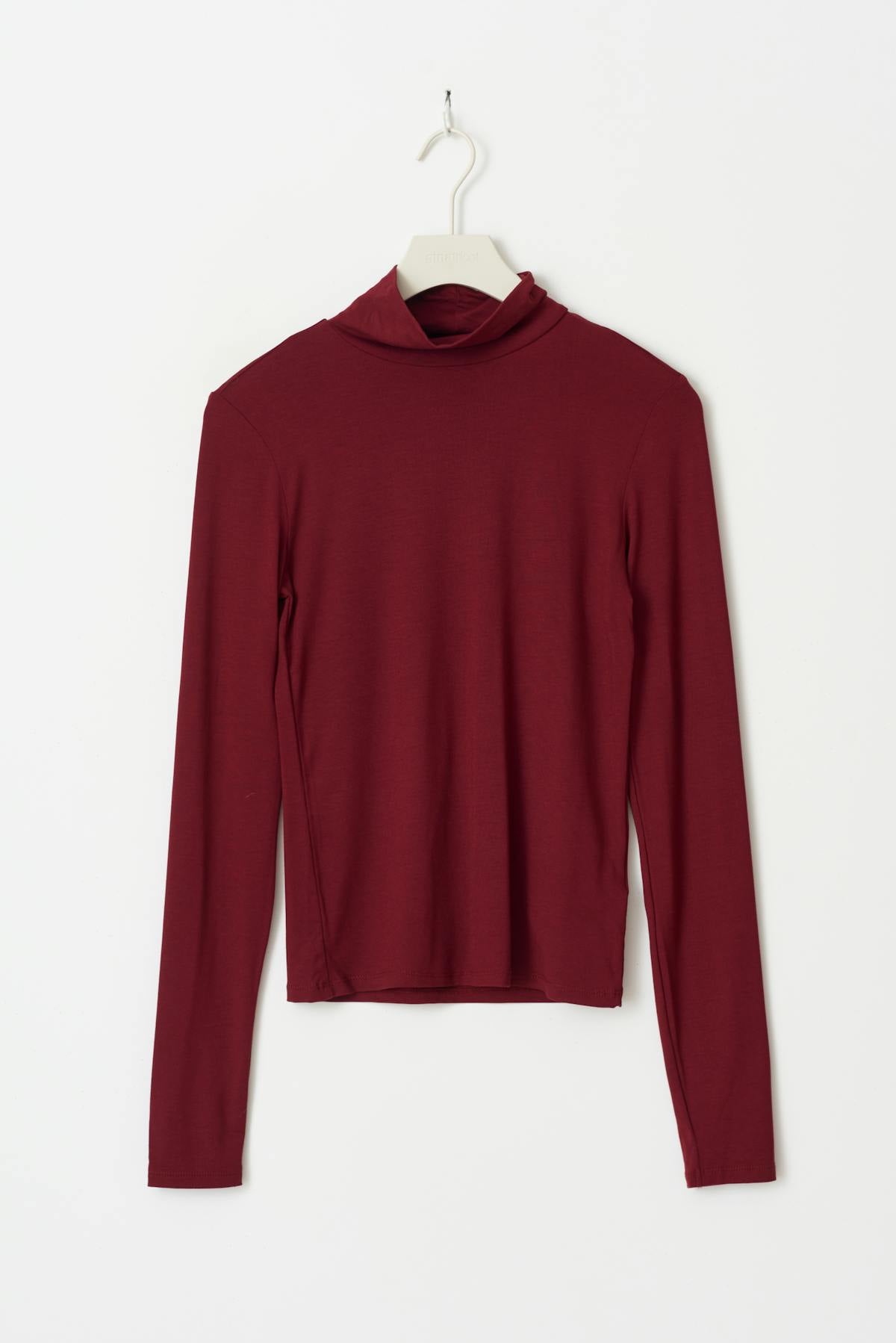 Soft touch polo top