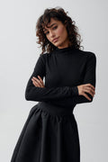 Soft touch polo top