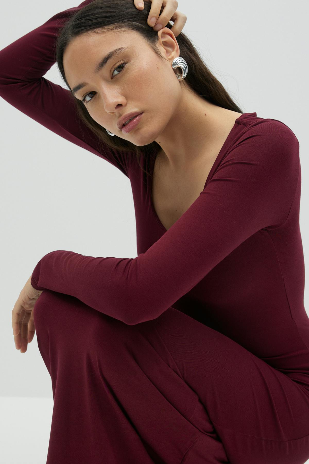 Soft touch maxi dress