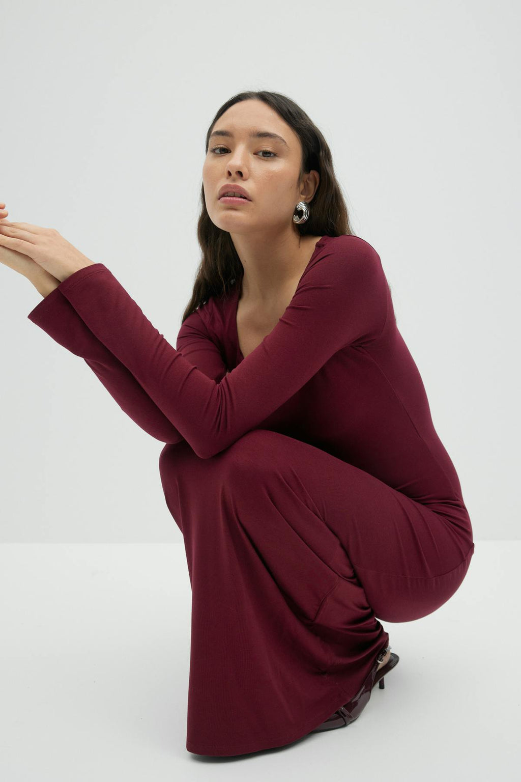 Soft touch maxi dress