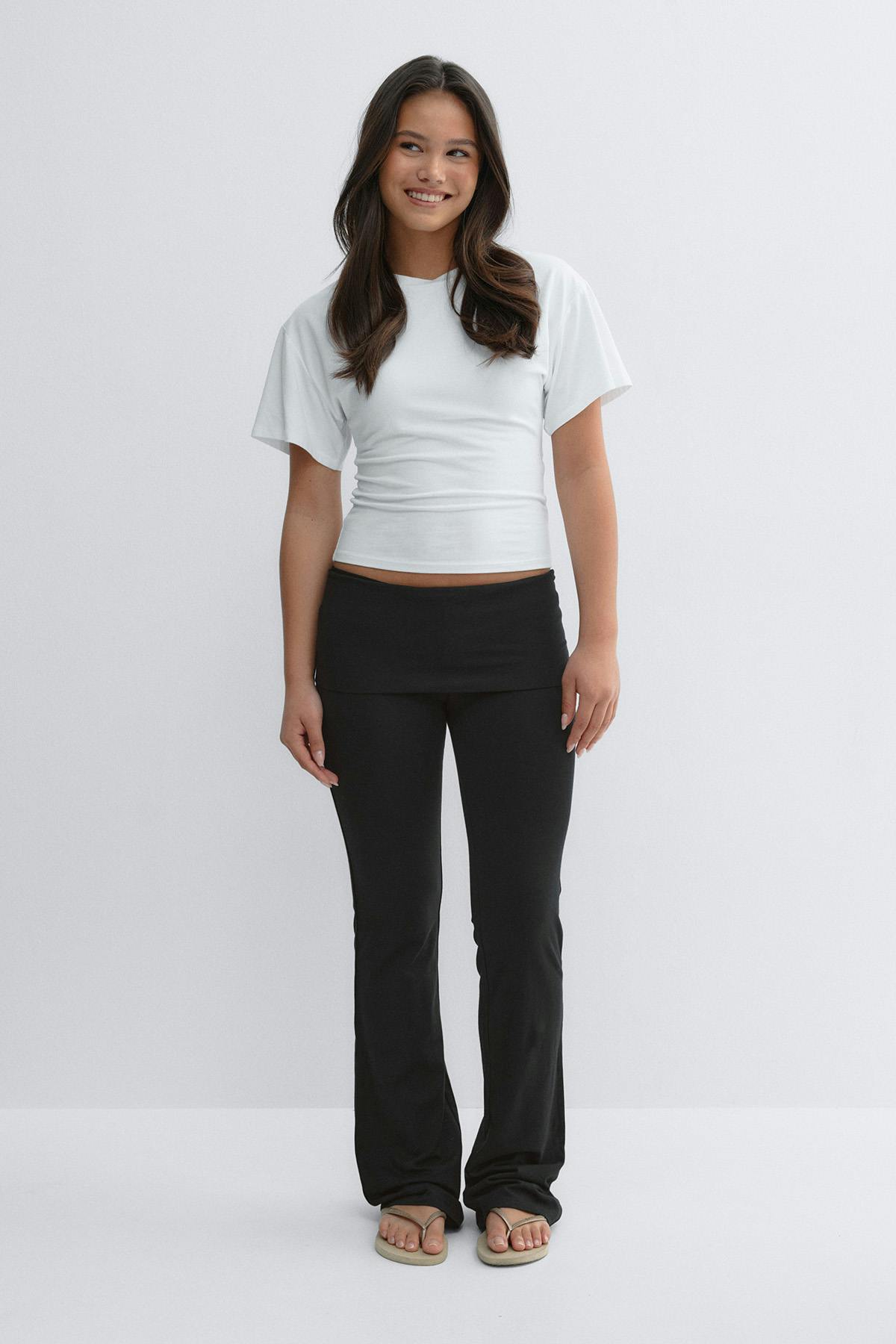 Y low waist yoga leggings