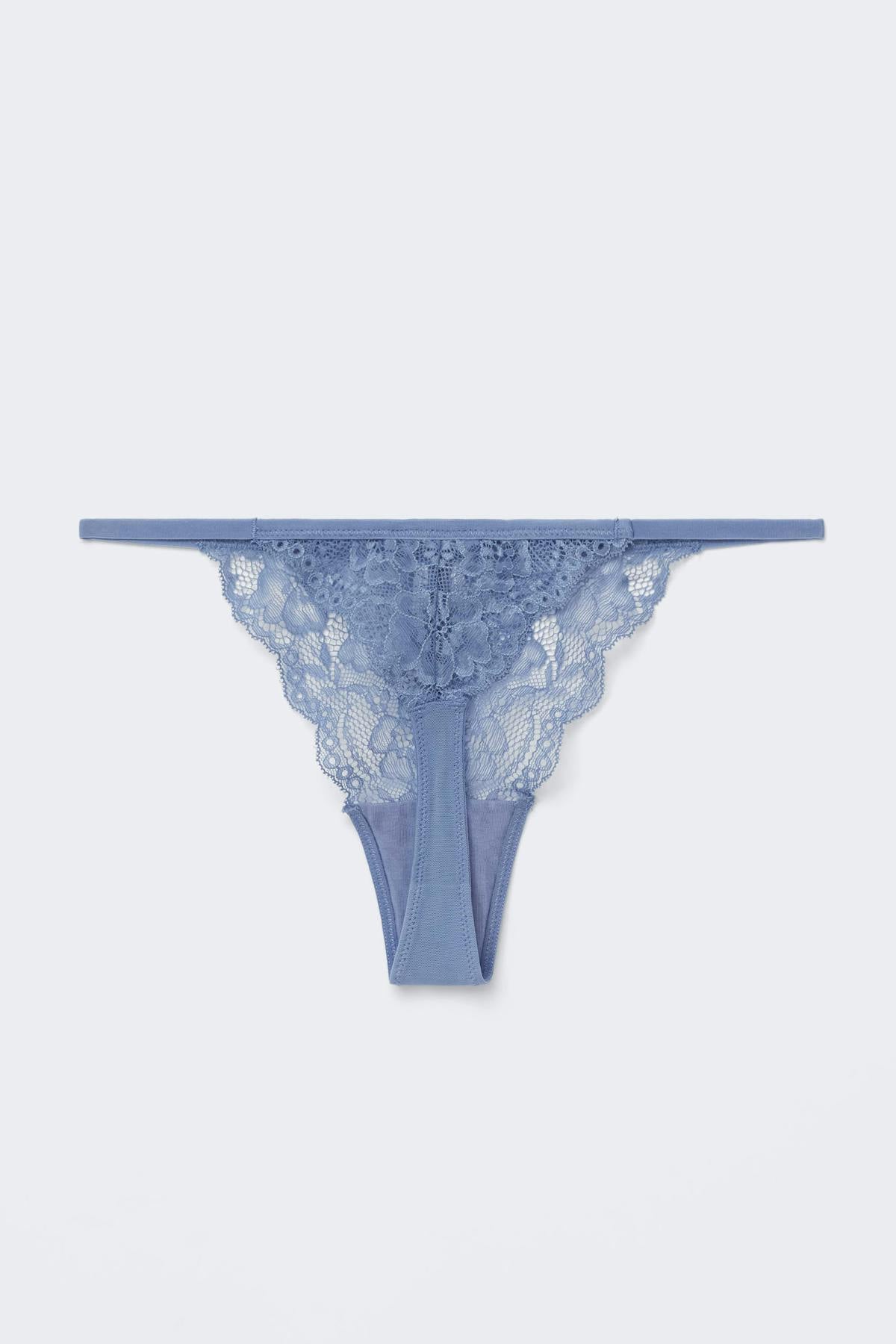 3-pack lace thong