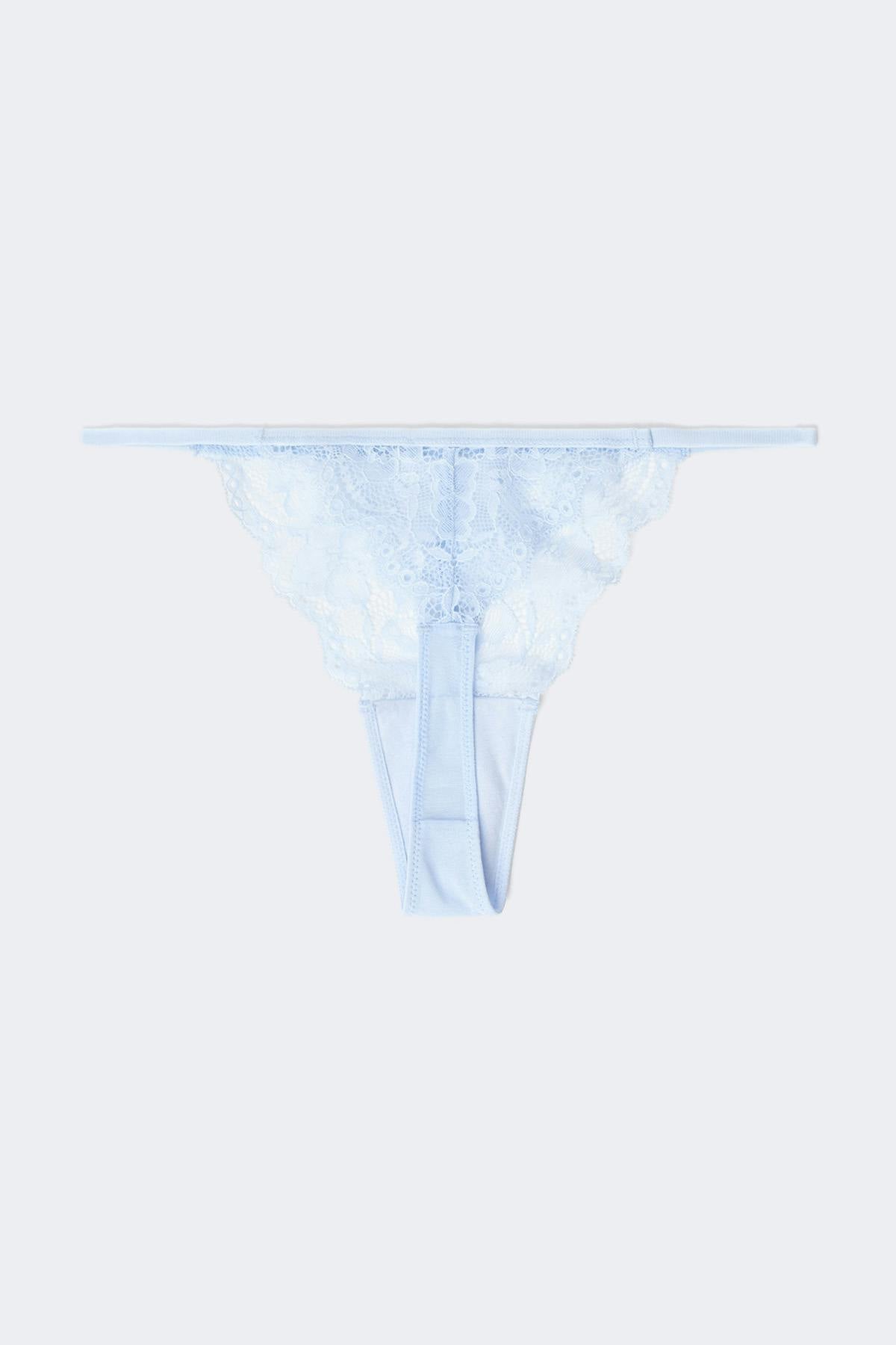3-pack lace thong