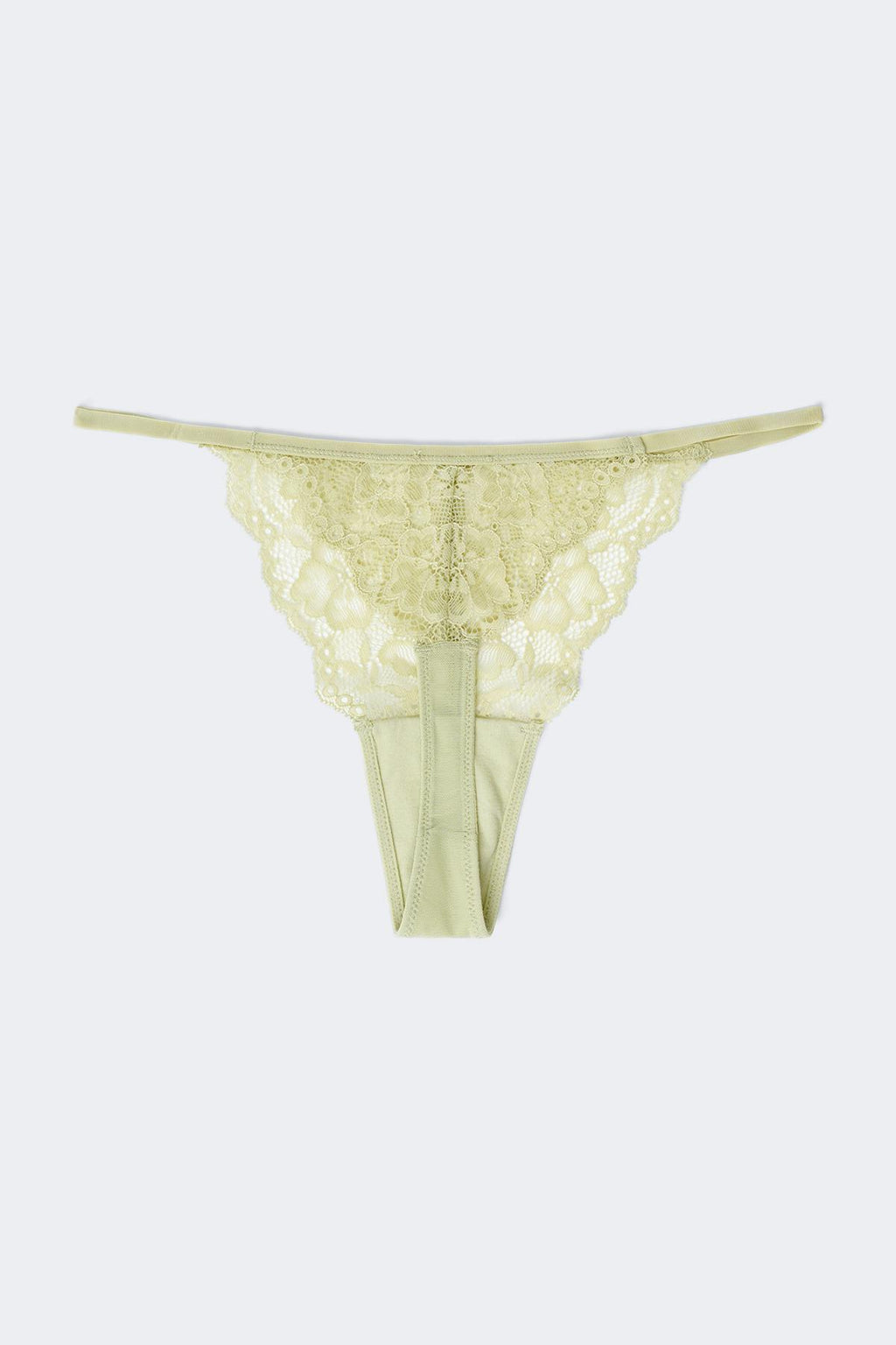 3-pack lace thong