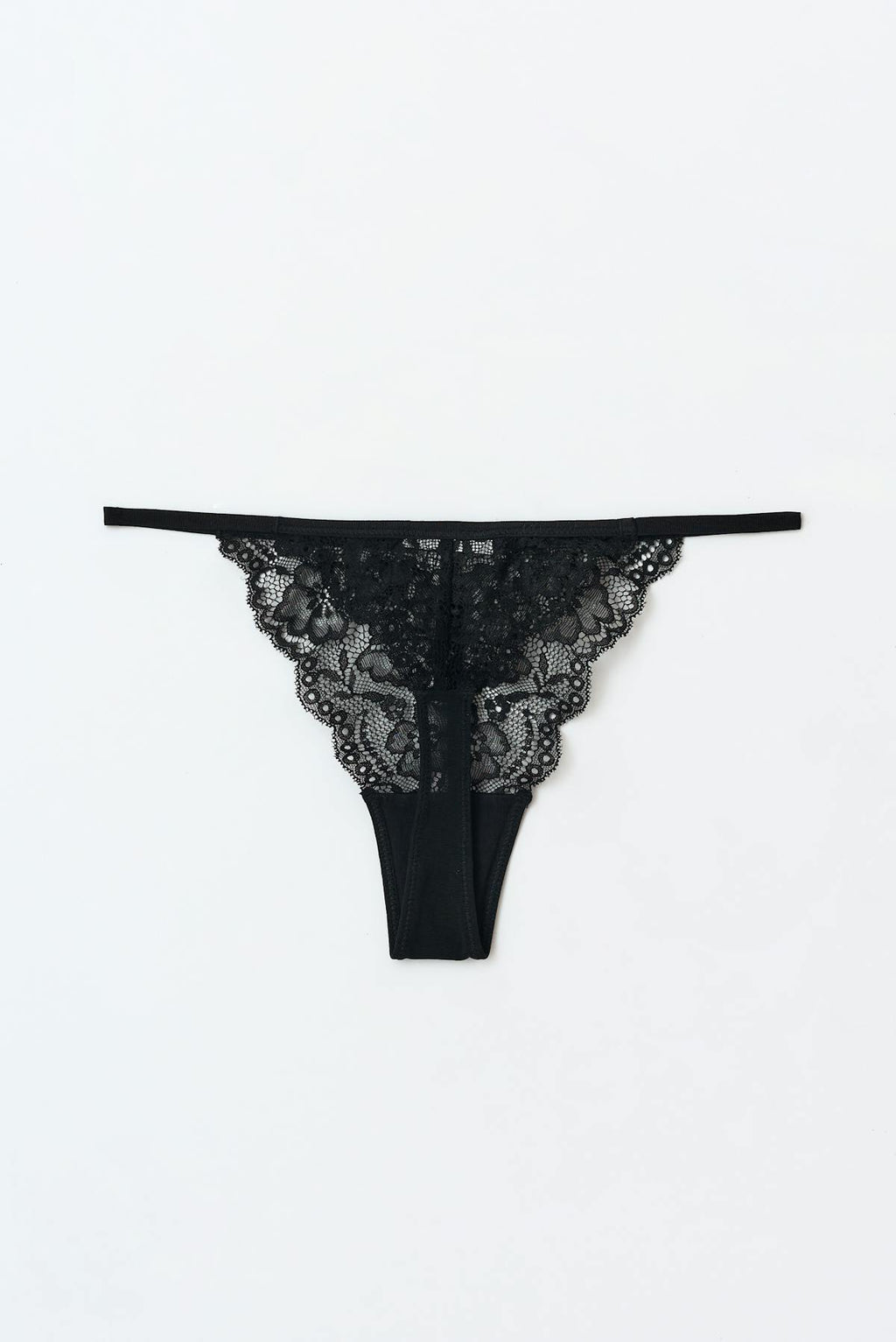 3-pack lace thong
