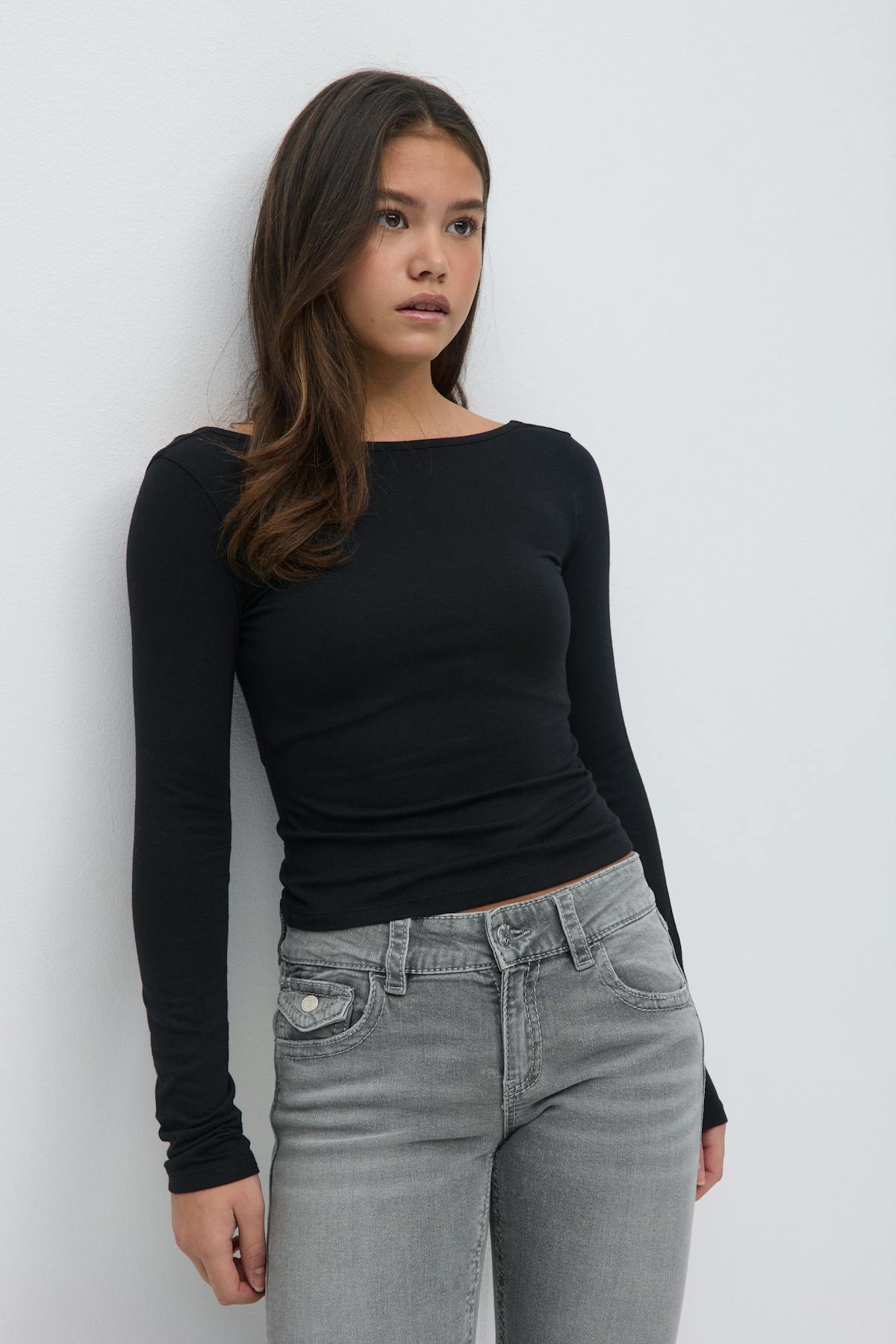Y open back top