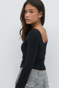 Y open back top