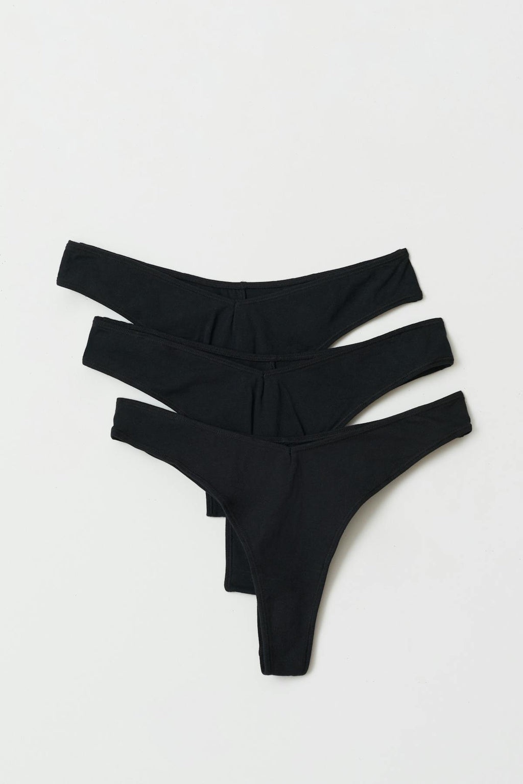 3-pack cotton thong