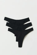 3-pack cotton thong