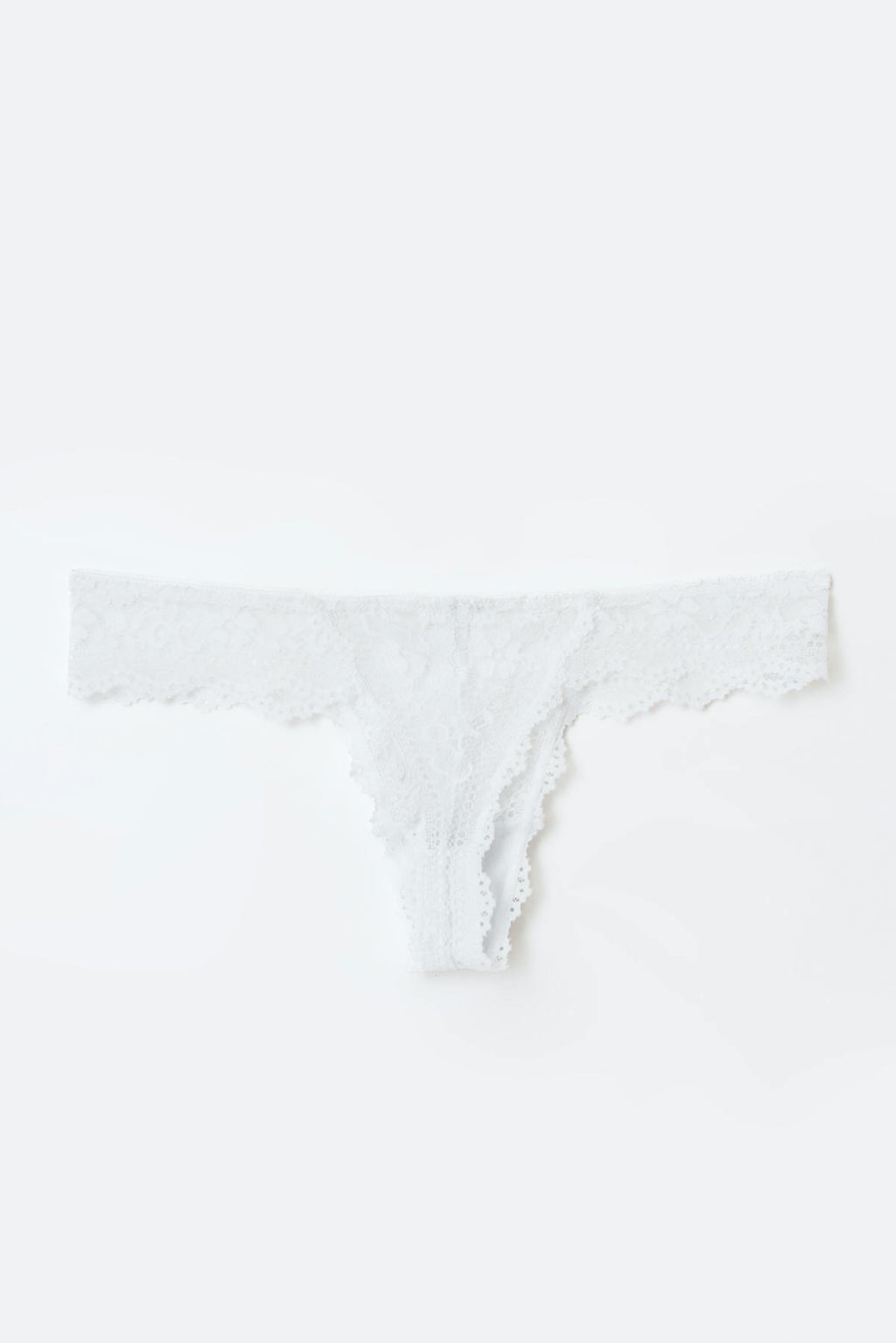 2-pack lace thong