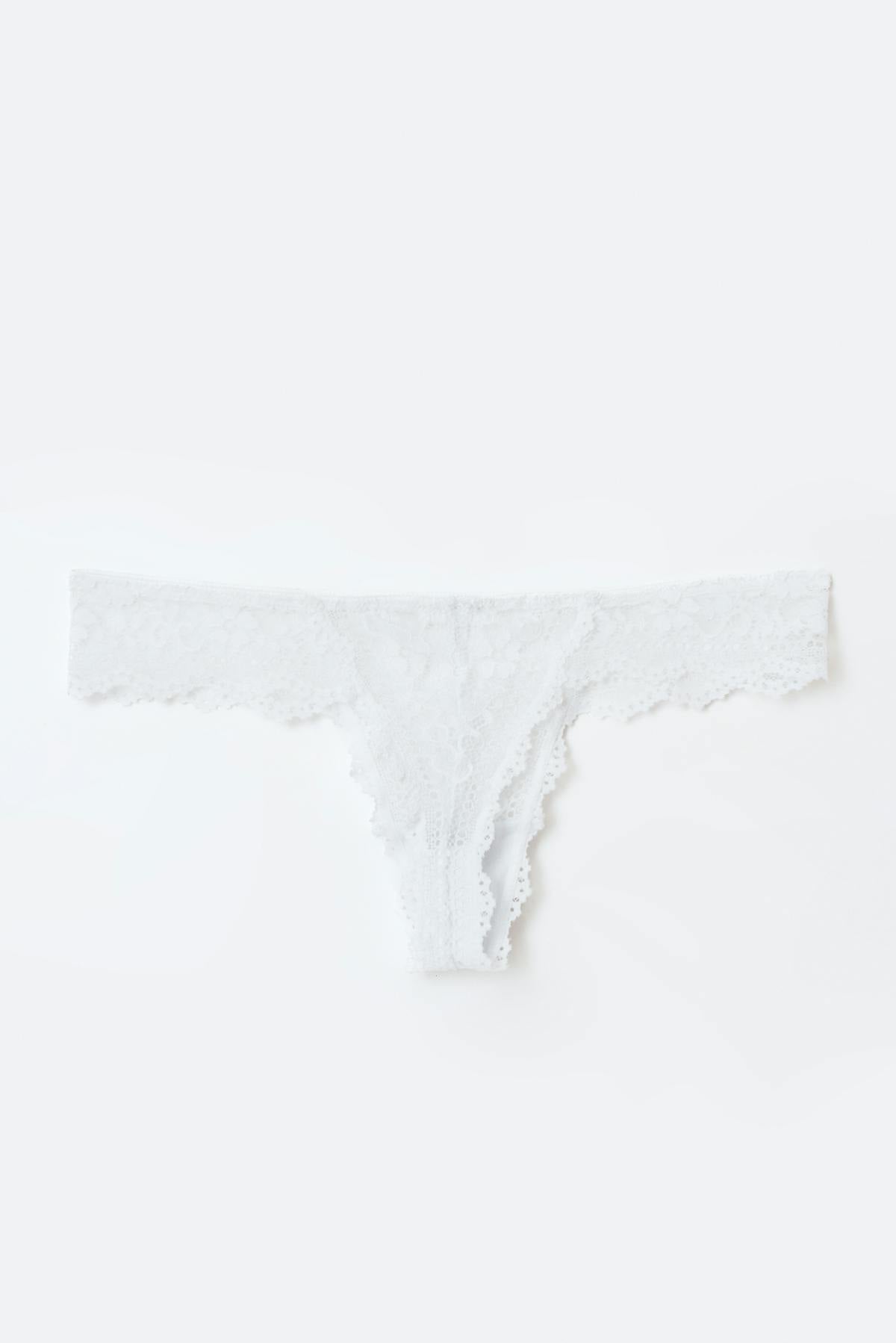 2-pack lace thong