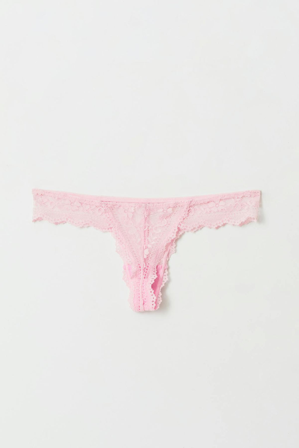 2-pack lace thong