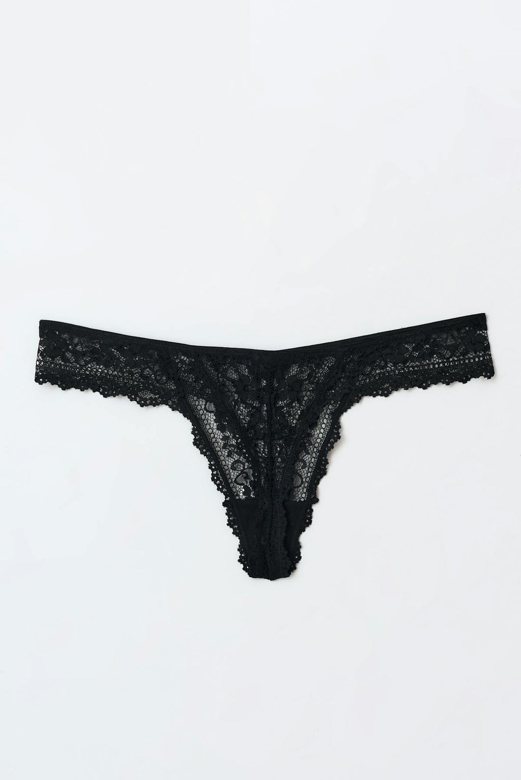 2-pack lace thong