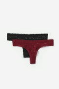 2-pack lace brazilian