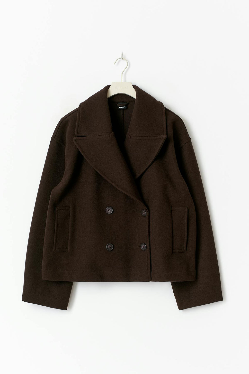 Peacoat felt jacket