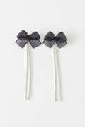 Rhinestone earrings