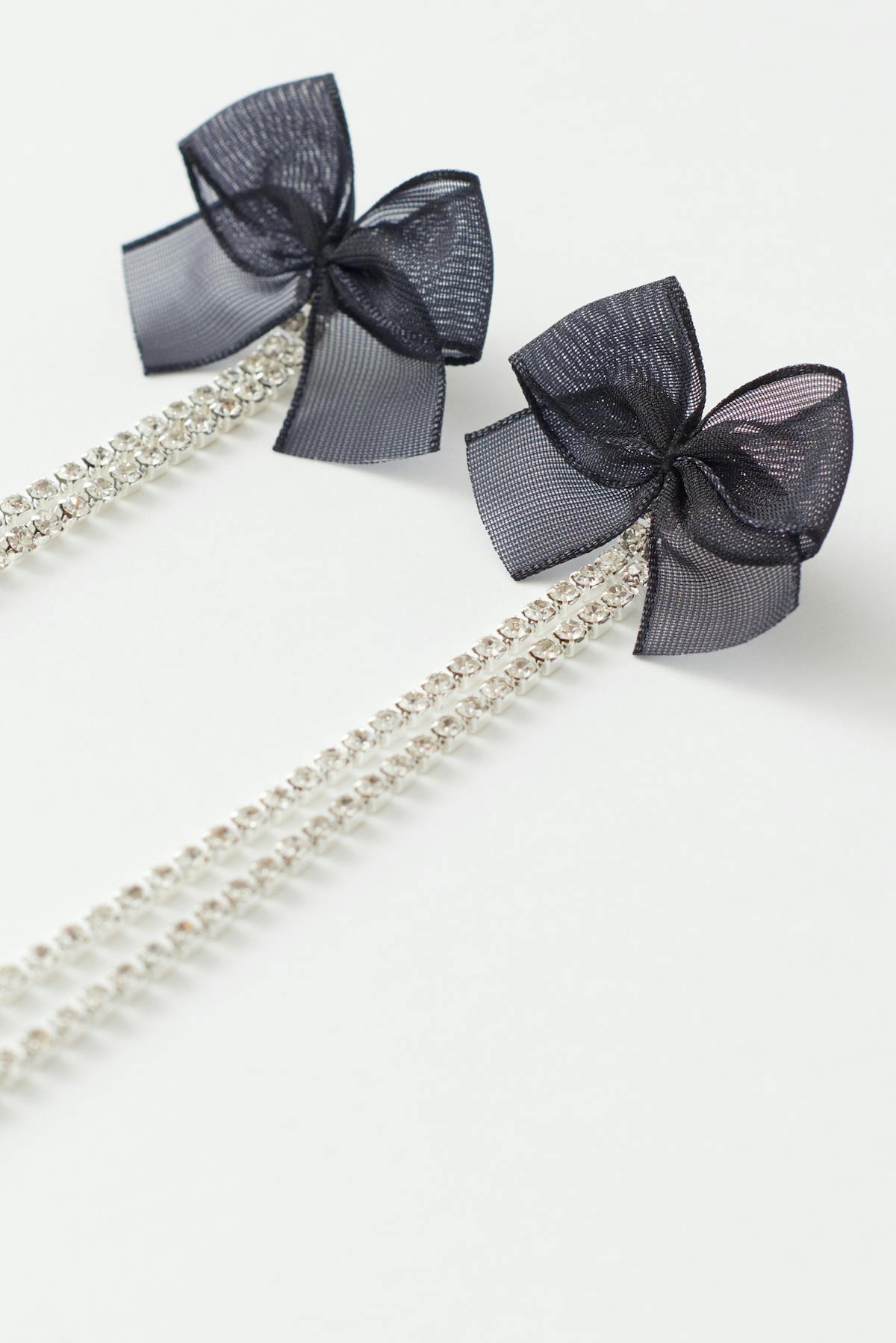 Rhinestone earrings