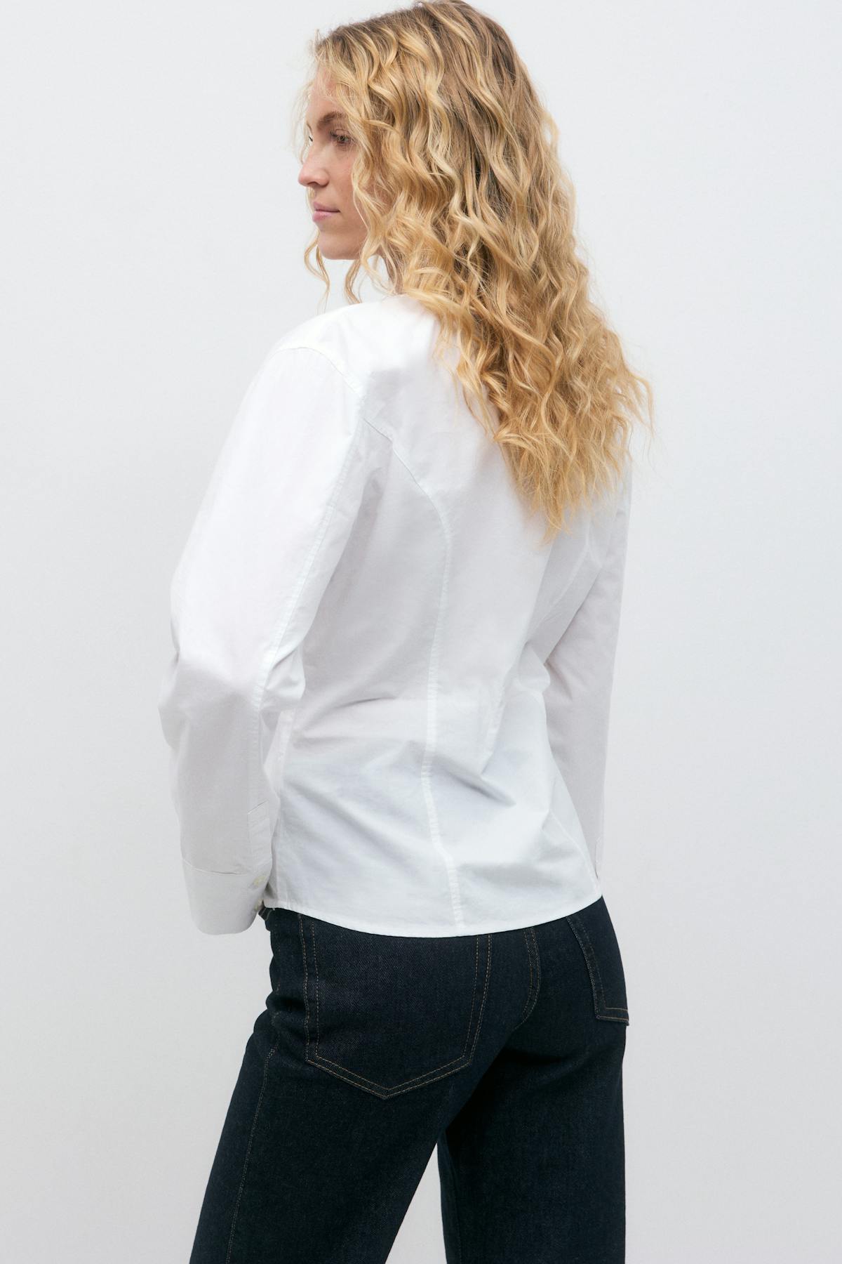 Shaped blouse