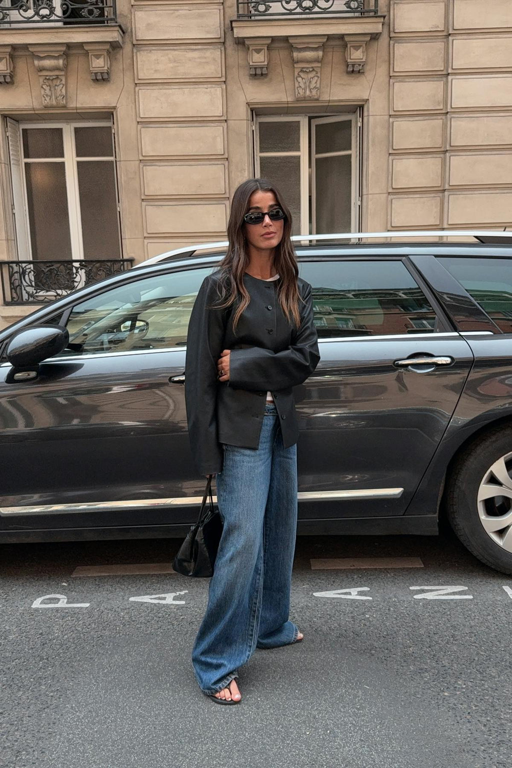 Low wide jeans